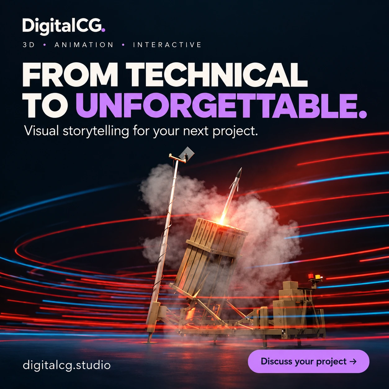 From technical to unforgettable. Visual storytelling for your next project.