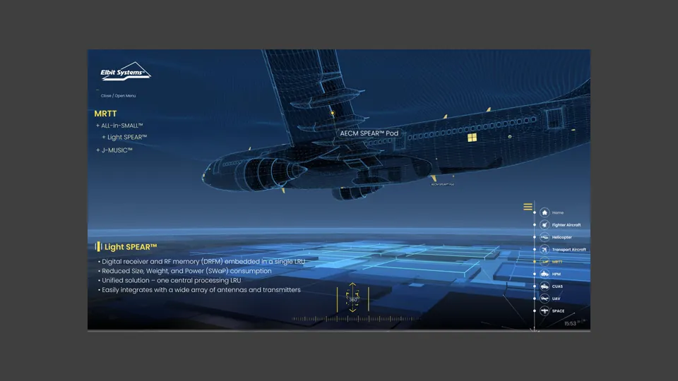 ELBIT SYSTEMS / Interactive EW INTERACTIVE PRESENTATIONS